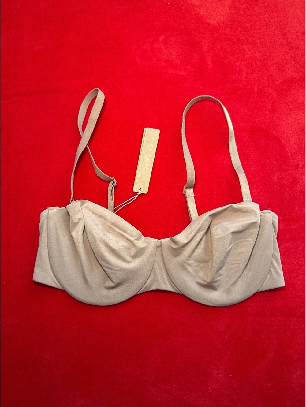 Skims Smoothing Intimates Strapless Bra Color Sienna Size 34B